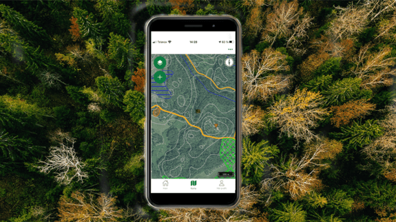 Ny app ger skogsägare koll på sin skog