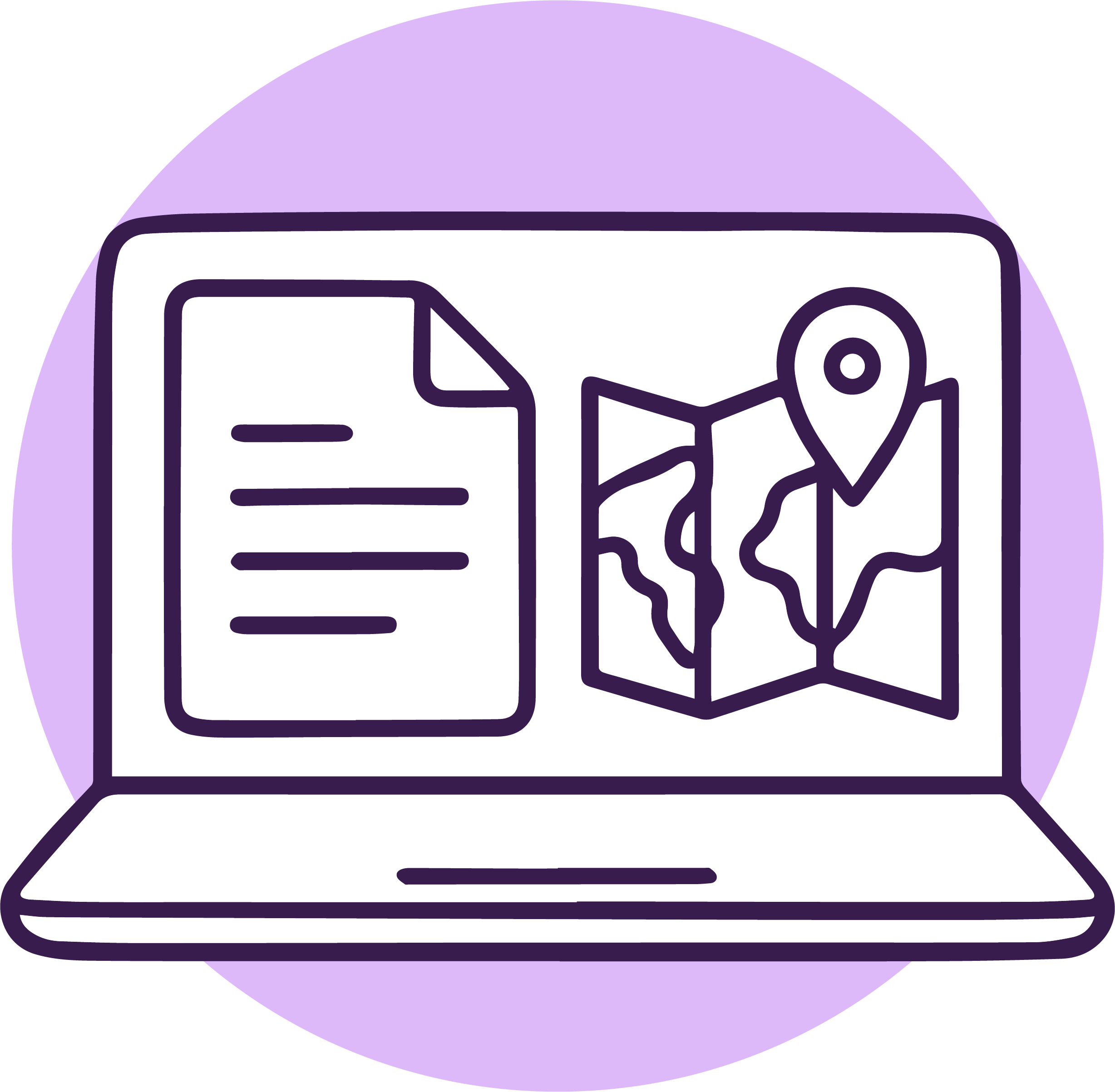 infoland: kart og dokument i PC